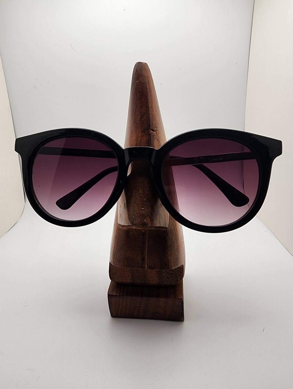 Oscar De La Renta Black & Gold Sunglasses